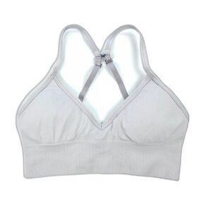 LULULEMON Ebb To Street Bra II Stargaze Gray Minimal Athleisure Sporty Run Yoga